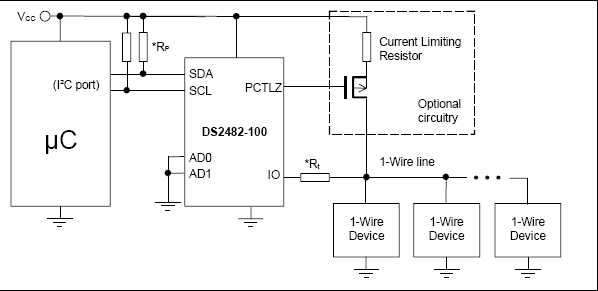 DS2483-100 circuit
