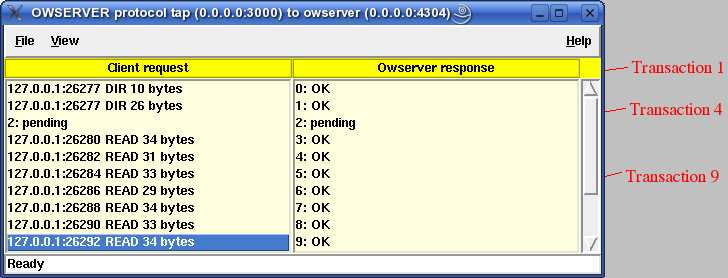 Select transactions