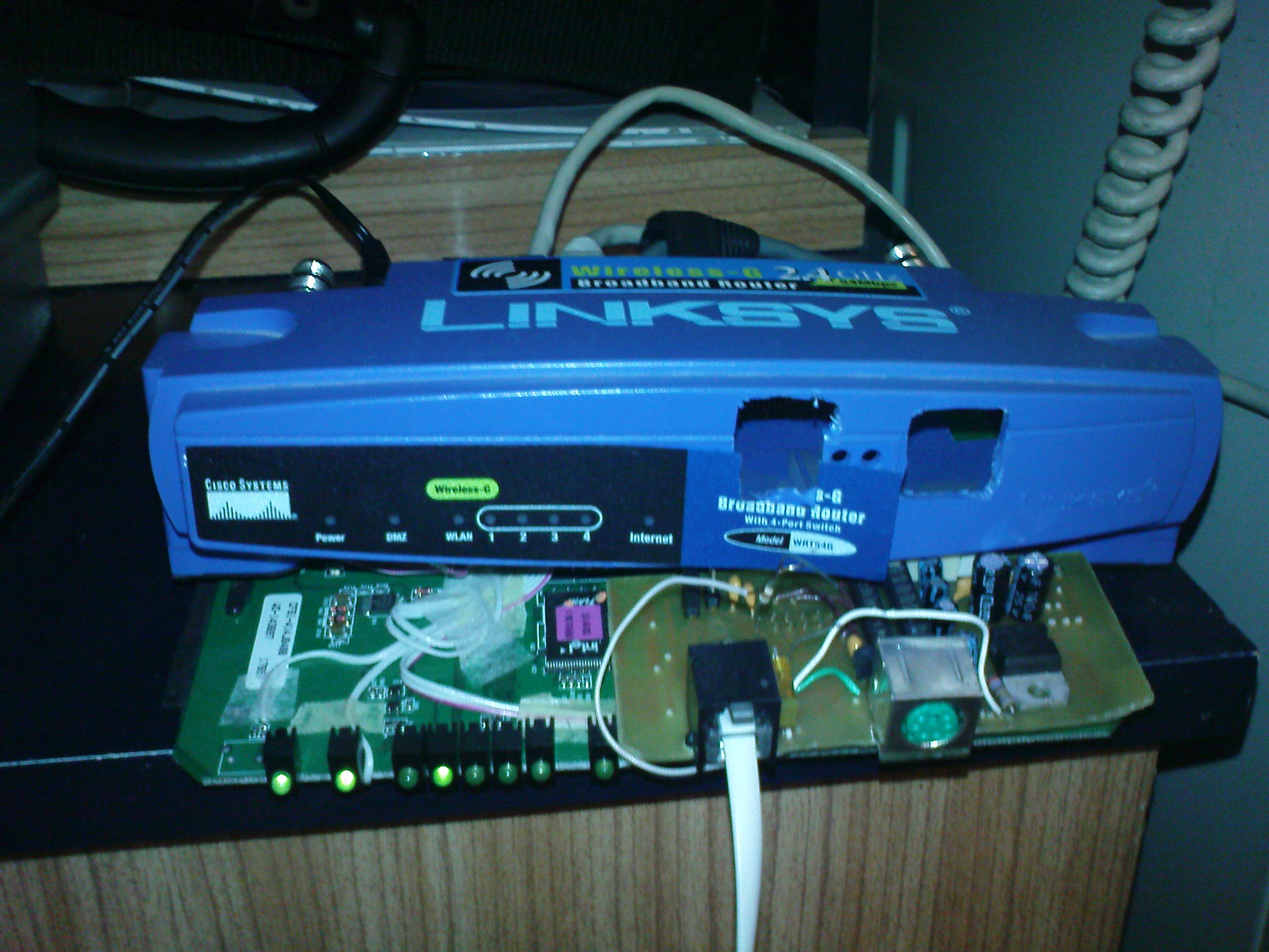 Router front